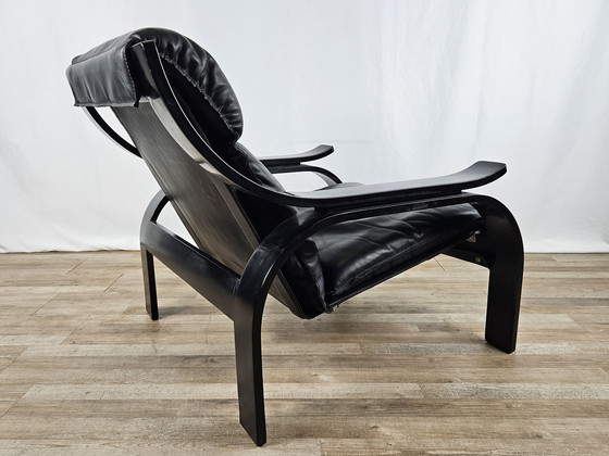 Image 1 of Arflex Woodline fauteuil van Marco Zanuso