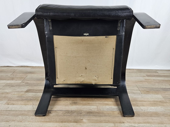 Image 1 of Arflex Woodline fauteuil van Marco Zanuso