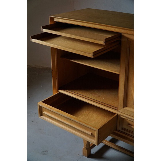 Image 1 of Vintage massief eiken dressoir, 1960