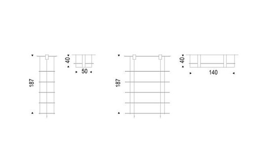 Image 1 of Bookcase Nuvola Rossa van Cattelletti Italia