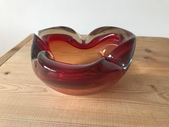 Image 1 of Vintage Murano Glazen Kom Of Asbak