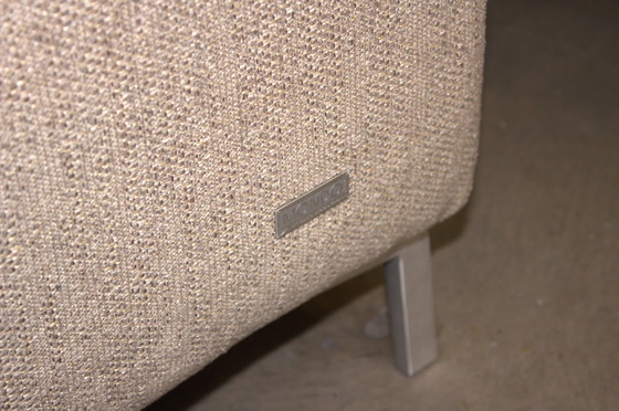 Image 1 of Stoffen bank Sofa Hoekbank met insteekbare hoofdsteun