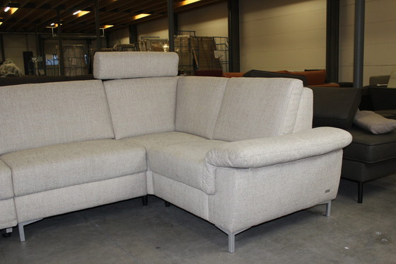 Image 1 of Stoffen bank Sofa Hoekbank met insteekbare hoofdsteun