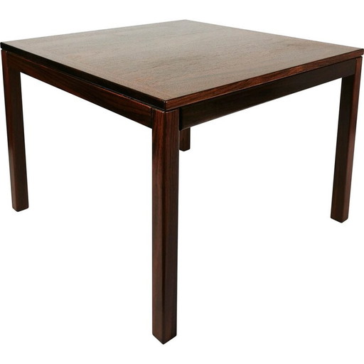 Vintage mahonie salontafel van Vejle Stole, Denemarken 1970