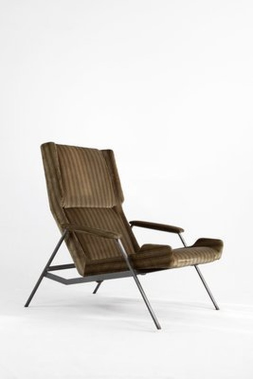 Chaise Modèle 125 Avec Ottomane Par Felice Rossi, Italië, 1960S