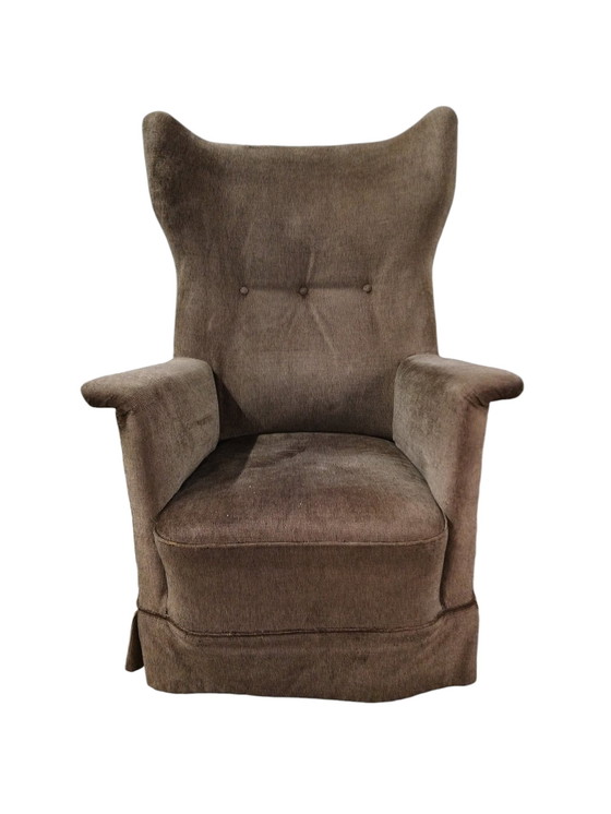 Image 1 of High Wing Back Chair 