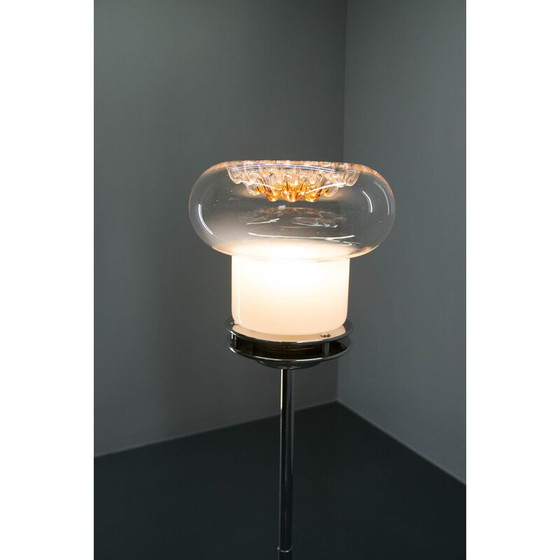 Image 1 of Vintage vloerlamp van Murano glas, Italië 1980