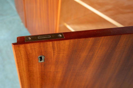 Image 1 of Vintage organisch gevormde buffetkast, Swedish highboard