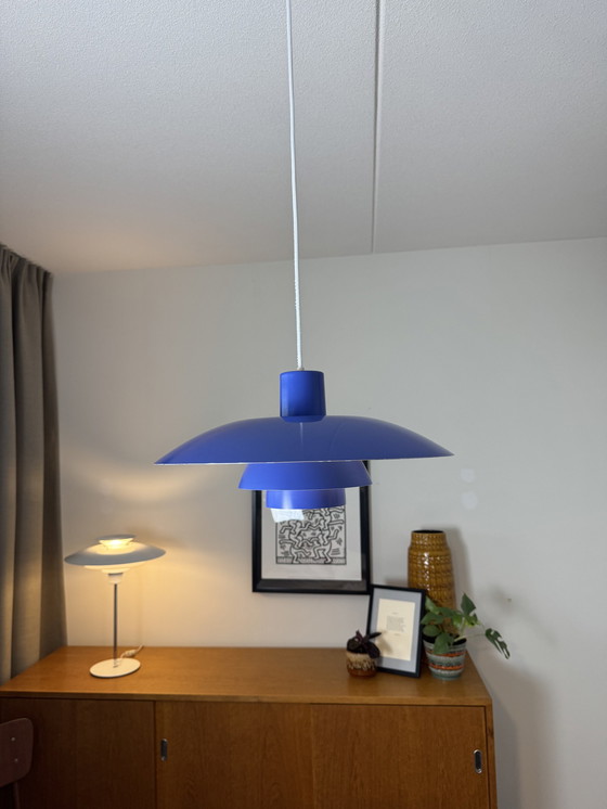 Image 1 of Vintage Louis Poulsen Ph4/3 Lamp Blauw