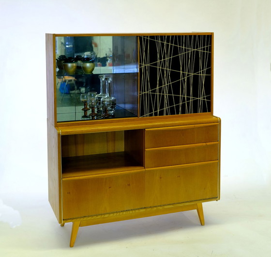 Image 1 of Vintage Highboard U372/386 Jitona