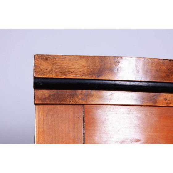 Image 1 of Vintage Biedermeier kersenboom hoekvitrine, Tsjechië 1840