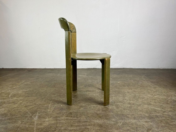 Image 1 of Set van 2 Vintage stoelen groen Bruno Rey Kusch & Co jaren 70 Design