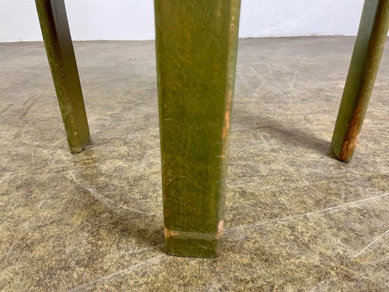 Image 1 of Set van 2 Vintage stoelen groen Bruno Rey Kusch & Co jaren 70 Design