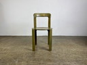 Set van 2 Vintage stoelen groen Bruno Rey Kusch & Co jaren 70 Design
