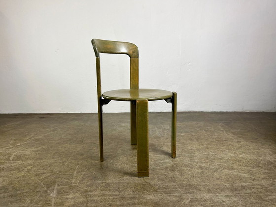 Image 1 of Set van 2 Vintage stoelen groen Bruno Rey Kusch & Co jaren 70 Design