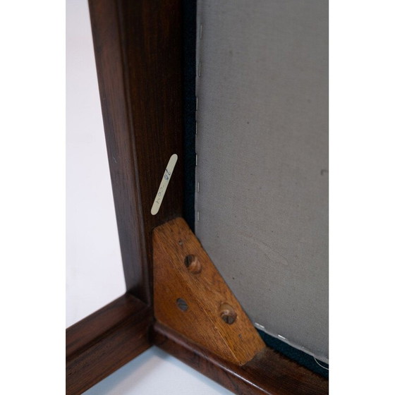 Image 1 of Set van 6 vintage rozenhouten fauteuils, Denemarken 1960