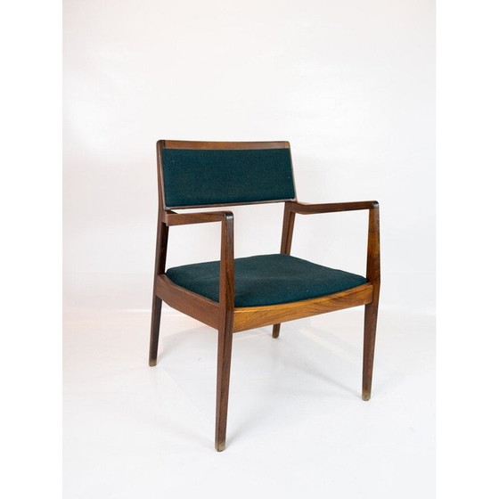 Image 1 of Set van 6 vintage rozenhouten fauteuils, Denemarken 1960