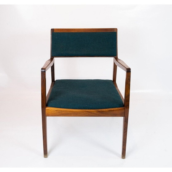 Image 1 of Set van 6 vintage rozenhouten fauteuils, Denemarken 1960