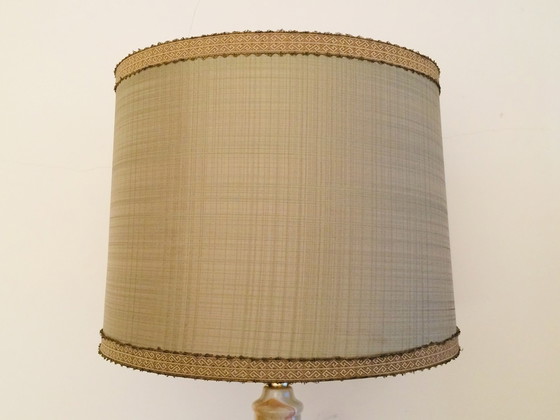 Image 1 of Vintage jaren 50 onyx lamp