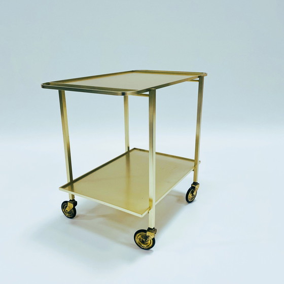 Image 1 of Mid-Century Serveerwagen Bar Trolley Bar Cart