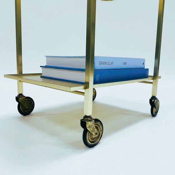 Image 1 of Mid-Century Serveerwagen Bar Trolley Bar Cart