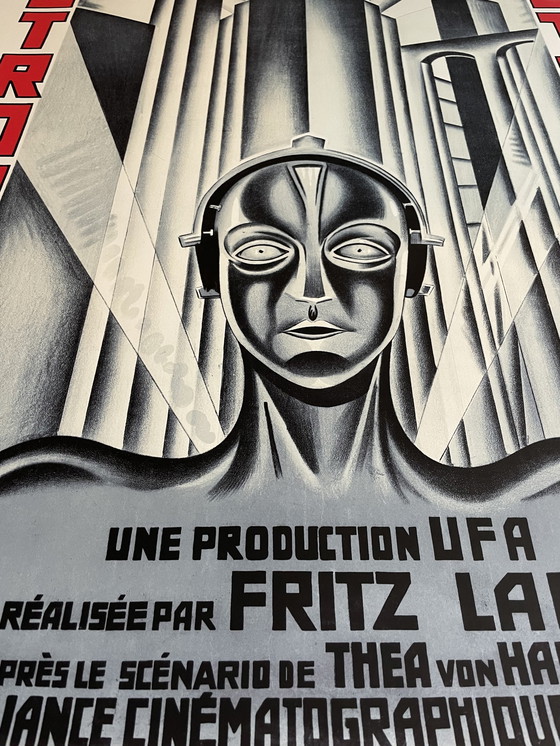 Image 1 of Heinz Schulz-Neudamm, Metropolis, 1927, Copyright Bnf -Éditions Langlaude 2017, Gedrukt in Frankrijk