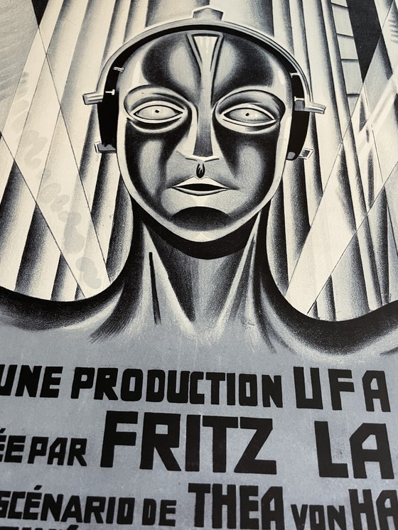 Image 1 of Heinz Schulz-Neudamm, Metropolis, 1927, Copyright Bnf -Éditions Langlaude 2017, Gedrukt in Frankrijk