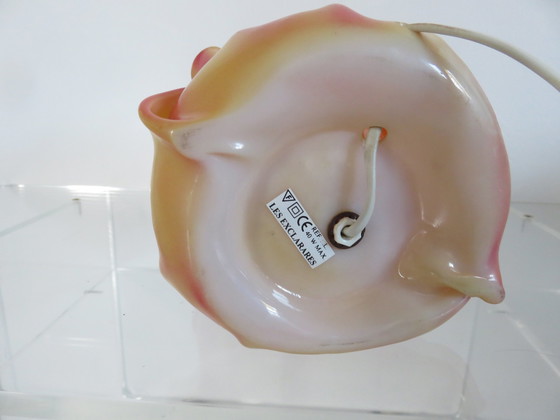 Image 1 of Polycarbonaat gedrapeerde Aumônière-lamp "Les Exclarares", 1980