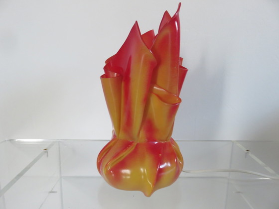 Image 1 of Polycarbonaat gedrapeerde Aumônière-lamp "Les Exclarares", 1980