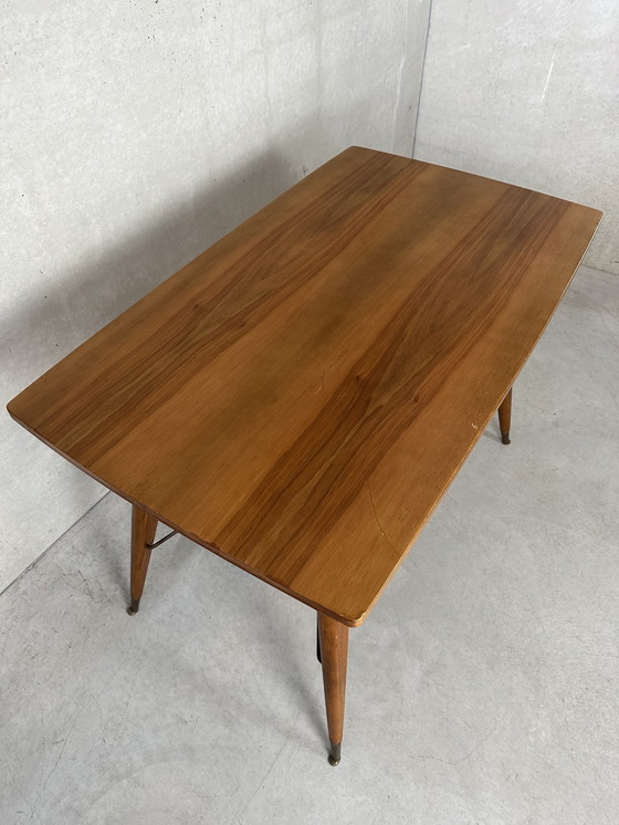 Image 1 of Vintage verstelbare tafel (hoogte en breedte)