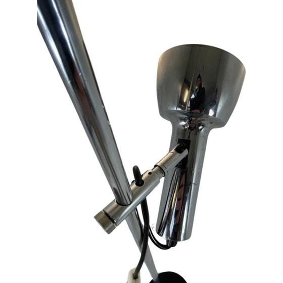 Image 1 of Space Age Design / Jaren 70 lamp met verstelbare cilindervormige kap -