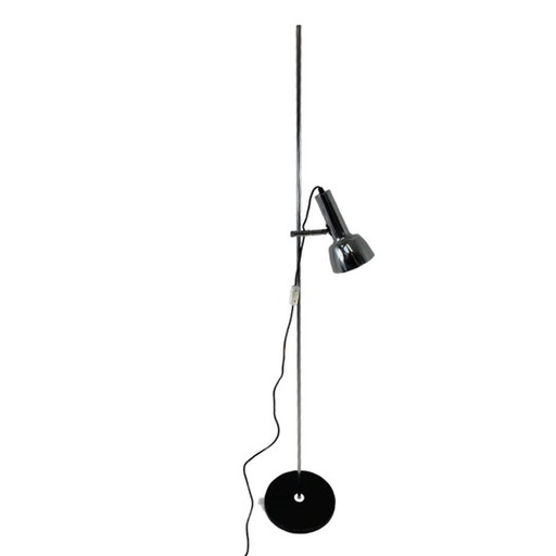 Space Age Design / Jaren 70 lamp met verstelbare cilindervormige kap -