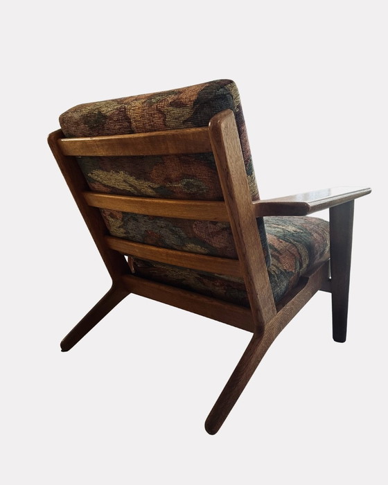 Image 1 of Originele fauteuil model Ge-290 van Hans J. Wegner voor Getama, Denemarken, jaren 1960