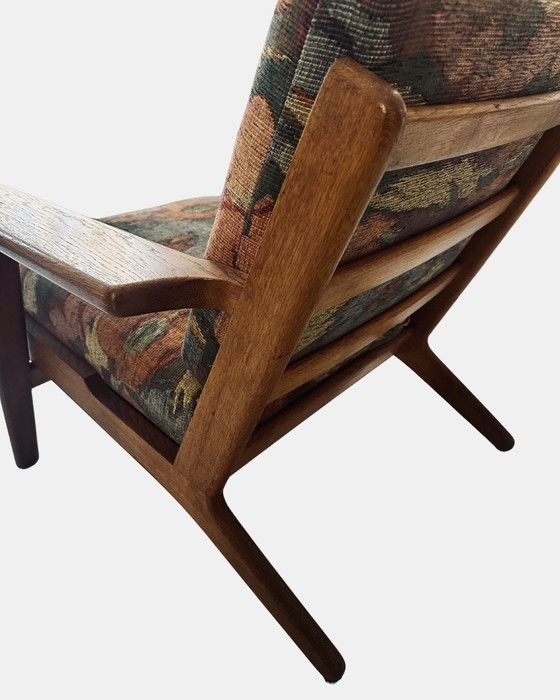 Image 1 of Originele fauteuil model Ge-290 van Hans J. Wegner voor Getama, Denemarken, jaren 1960