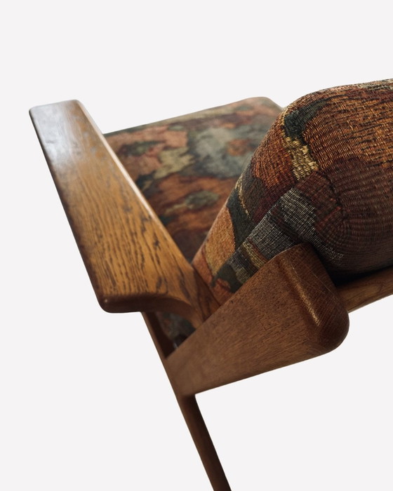 Image 1 of Originele fauteuil model Ge-290 van Hans J. Wegner voor Getama, Denemarken, jaren 1960