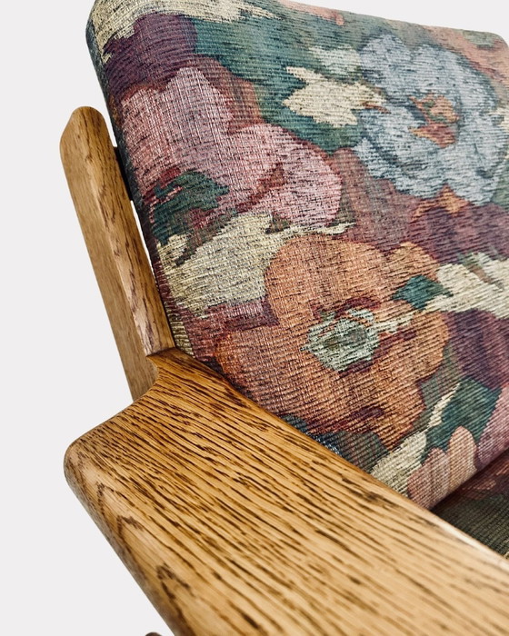 Image 1 of Originele fauteuil model Ge-290 van Hans J. Wegner voor Getama, Denemarken, jaren 1960