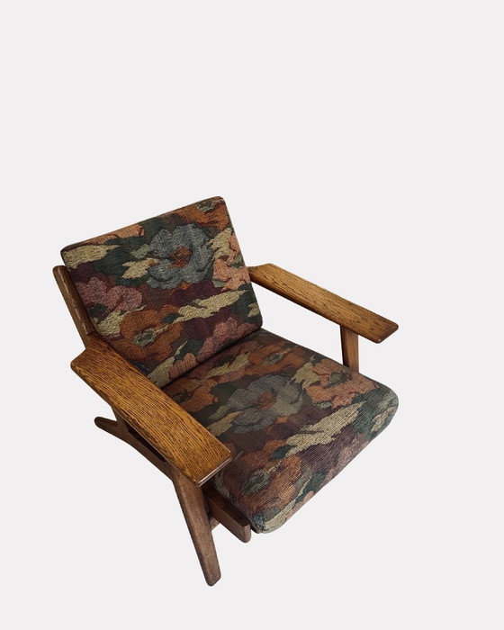 Image 1 of Originele fauteuil model Ge-290 van Hans J. Wegner voor Getama, Denemarken, jaren 1960