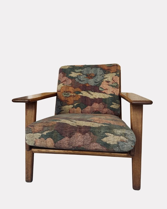 Image 1 of Originele fauteuil model Ge-290 van Hans J. Wegner voor Getama, Denemarken, jaren 1960