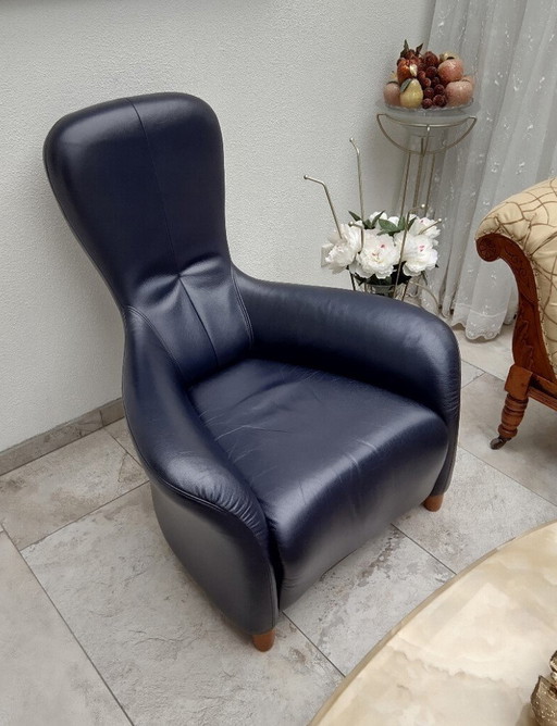 De Toekomst fauteuil Bugatti D-Blauw