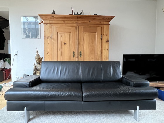 Image 1 of Leren bank Rolf Benz 644