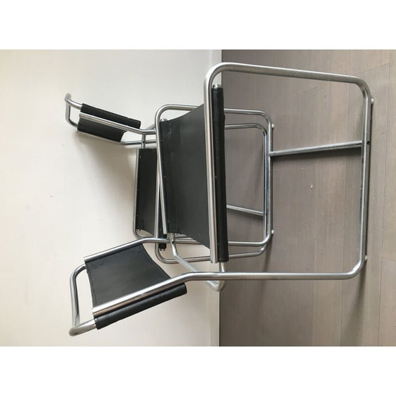 Image 1 of Paar vintage eetkamerstoelen van Claire Bataille & Paul Ibens voor 'T Spectrum, 1970