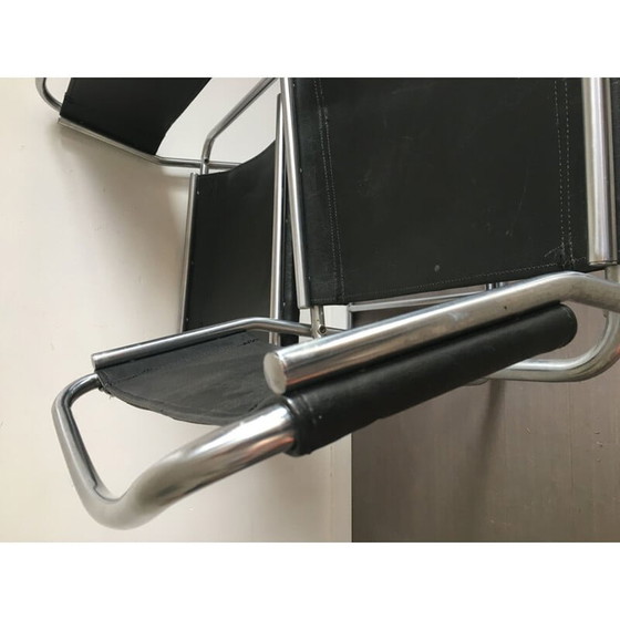 Image 1 of Paar vintage eetkamerstoelen van Claire Bataille & Paul Ibens voor 'T Spectrum, 1970