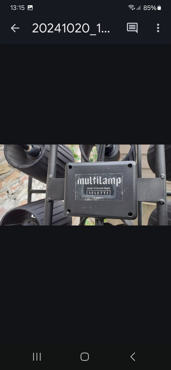 Image 1 of Seletti Stadion Multilamp Vloerlamp