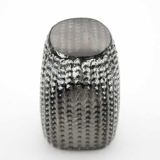 Image 1 of Brutalistisch blokglas Vaas Kwartet Kurt Wokan Ingrid Glas Eisglas Borckenglas AT