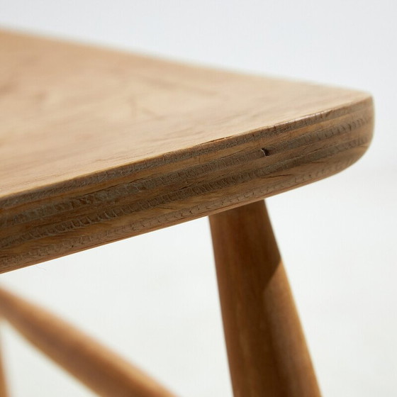 Image 1 of Vintage "IW3" beuken schommelstoel van Illum Wikkelsø voor Niels Eilersen, 1960