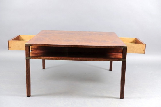 Image 1 of Vintage Deense rooksalontafel, jaren 60