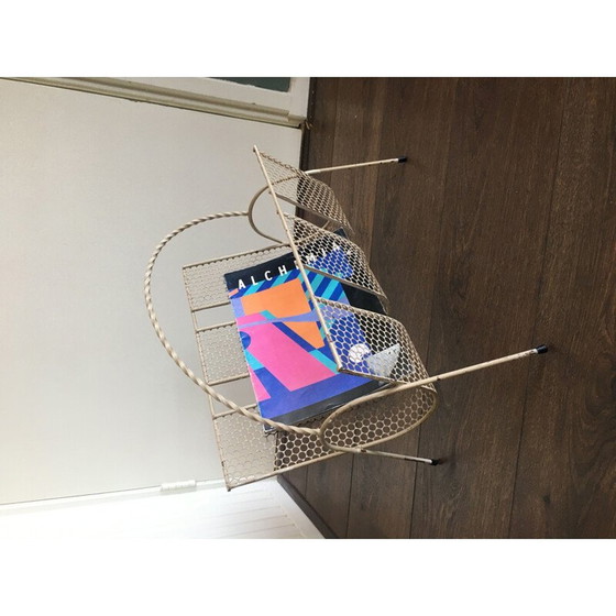 Image 1 of Vintage tijdschriftenrek Mid Century, 1950