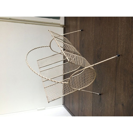 Image 1 of Vintage tijdschriftenrek Mid Century, 1950