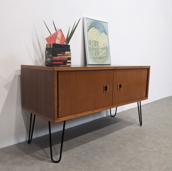 Image 1 of Dressoir, tv-standaard, vintage console.  