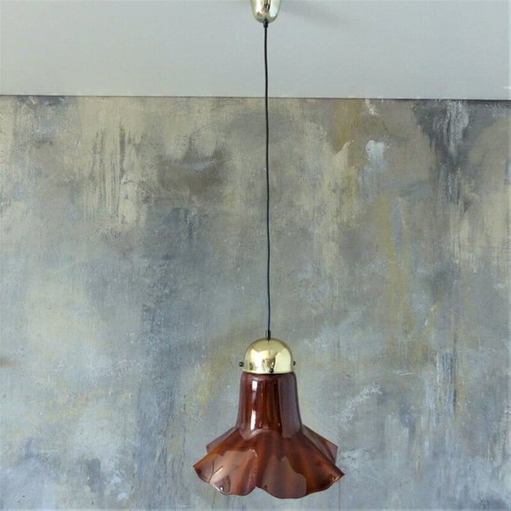 Image 1 of Mid Century Plafondlamp van Peil & Putzler 1975